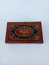 Boîte A Timbres En Marqueterie Napoléon III 