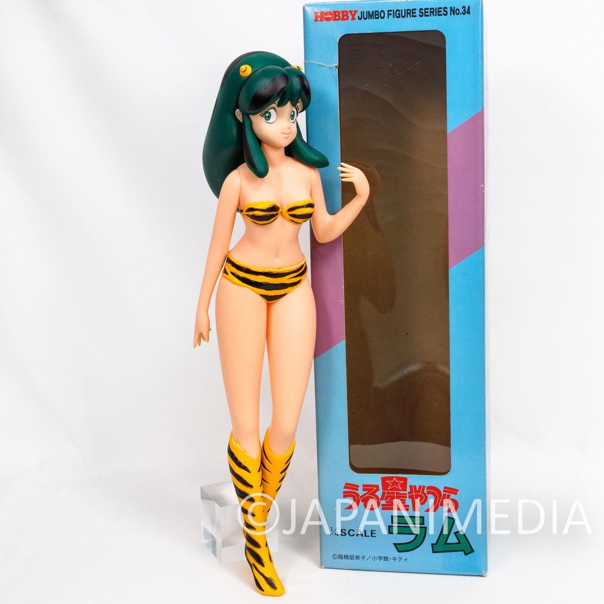 RARE! Urusei Yatsura LUM Jumbo PVC Figure 1/4 Scale Tsukuda Hobby