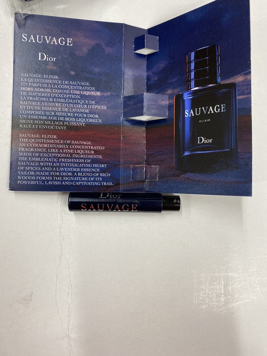 Fragrance Dior Sauvage Parfum Probe Dior Sauvage Elixir For Men Oz