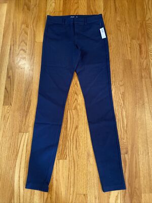 NWT old navy Pixie  Never Fade Navy Pants 4 Tall