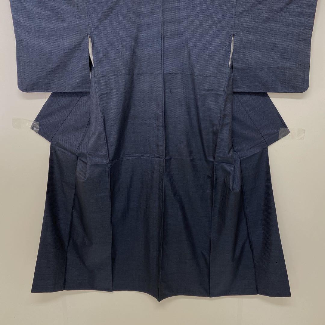 JAPANESE KIMONO TSUMUGI 148.5cm 4 ft 10 in PURE SILK Z8388