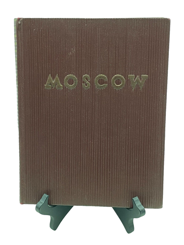 Book 1939 Moscow State Art Publishers - Moscow And Leningrad Alexander Rodchenko