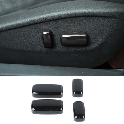 Black ABS Electric Seat Adjust Switch Button Trim for Chevrolet Camaro 2010-2015 - Afbeelding 1 van 11