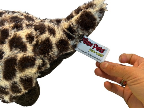 Almohada Mascotas PeeWees Dinosaurio T-Rex 2010 Peluche Manchas Peewee 12" - Imagen 4 de 5