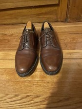 Florsheim Imperial Shoes V cleat, 5 nail Men's 10D Brown Leather Pebble