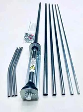 Sigma Venom 5/8 Wave High Gain Silver Rod CB Base Station Antenna 10 & 11 Meters