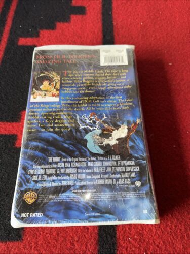 NEW The Hobbit (VHS, 2001) Warner Brothers Animated WB Factory Sealed Clamshell - Picture 4 of 13
