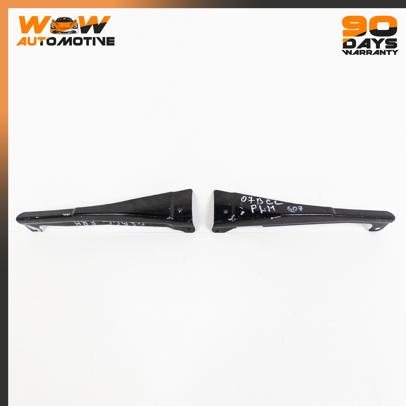 04-11 BENTLEY CONTINENTAL GTC GT FRONT RIGHT LEFT COWL BRACKET REINFORCEMENT OEM