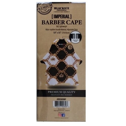 Black Ice Premium Barber Cape ( 59" X 55" ) - YOU PICK !! - Picture 9 of 12