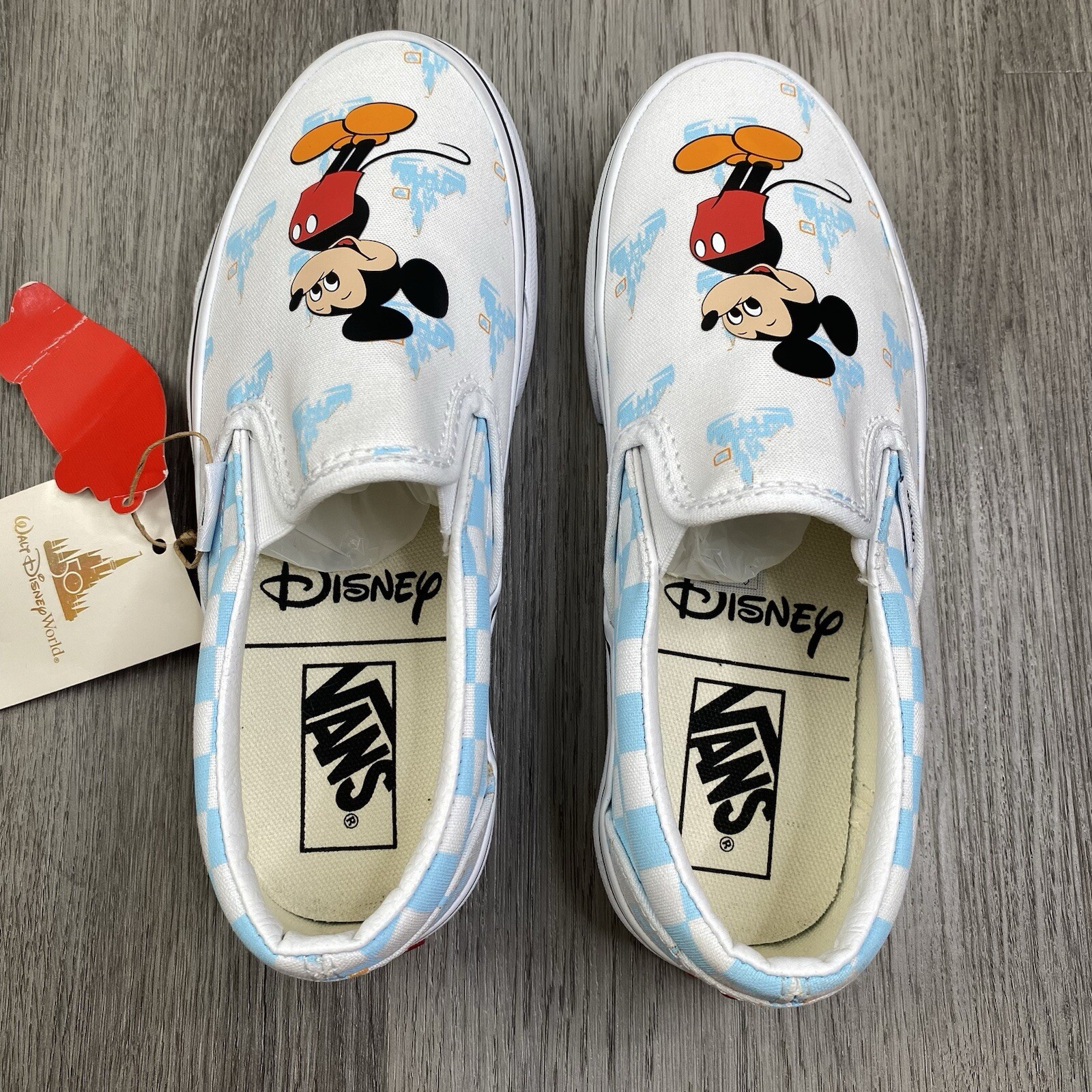 Disney Parks 2022 50th Anniversary Vans Slip On Shoes Mens 4 | Womens 5.5 NWT thumbnail 7