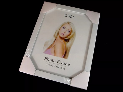 WHITE Picture Photo Frame Certificate frames 4x6 5x7 6x8 8x10 A4 10x13 12x12 A3 - Picture 24 of 32