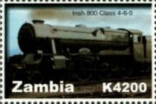 Zambia #SG1006 MNH 2005 Irish 800 Class 1071c
