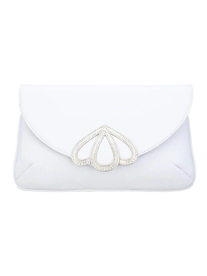 White store clutch bag