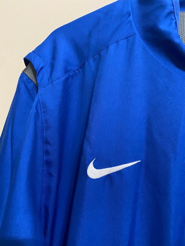 Nike Dri-FIT Team Dry Full-Zip Training Jacket Blue 897025-493 Mens Size 2XL NEW - Picture 4 of 6
