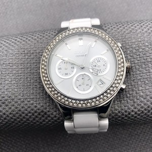 white dkny watch