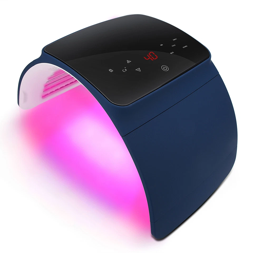 7Color LED Light Photon Face Mask Rejuvenation Facial Therapy Anti-Aging Machine - Image 2 of 4