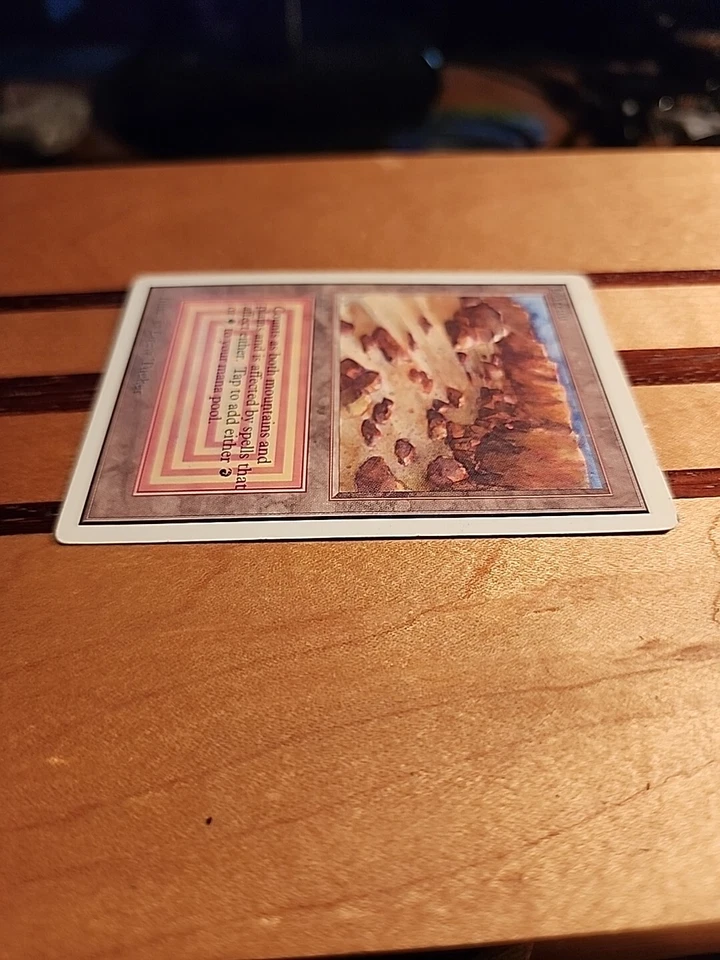 MTG UNLIMITED Dual Land PLATTEAU  EX - Lightly Played - Image 3 of 4