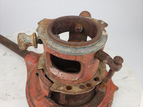 Vintage Ridgid No. 65-RA Manual Receding Pipe Threader 1-1/4" Thread Dies - Picture 9 of 15