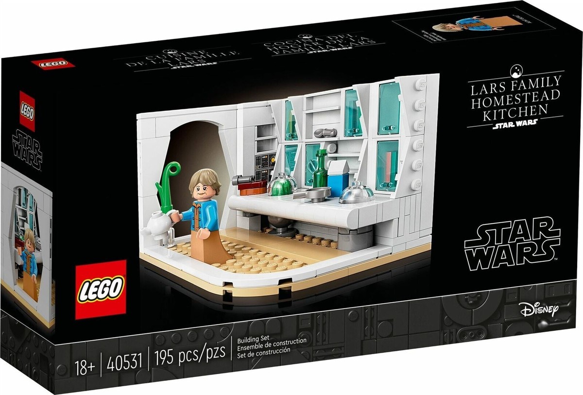 Lego 40531 Star Wars Lars Family Homestead Kitchen Limited Edition New  Sealed