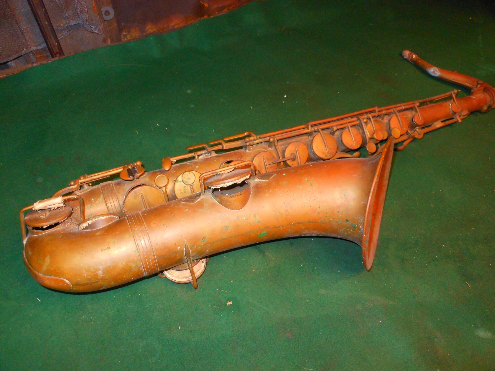 VINTAGE BUFFET CRAMPON EVETTE & SCHAEFFER CARL FISCHER TENOR SAXOPHONE