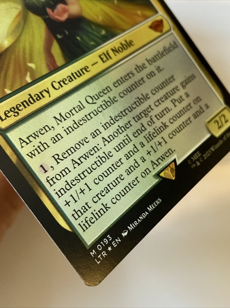 MTG Arwen, Mortal Queen *FOIL* The Lord of the Rings 0193 Pack