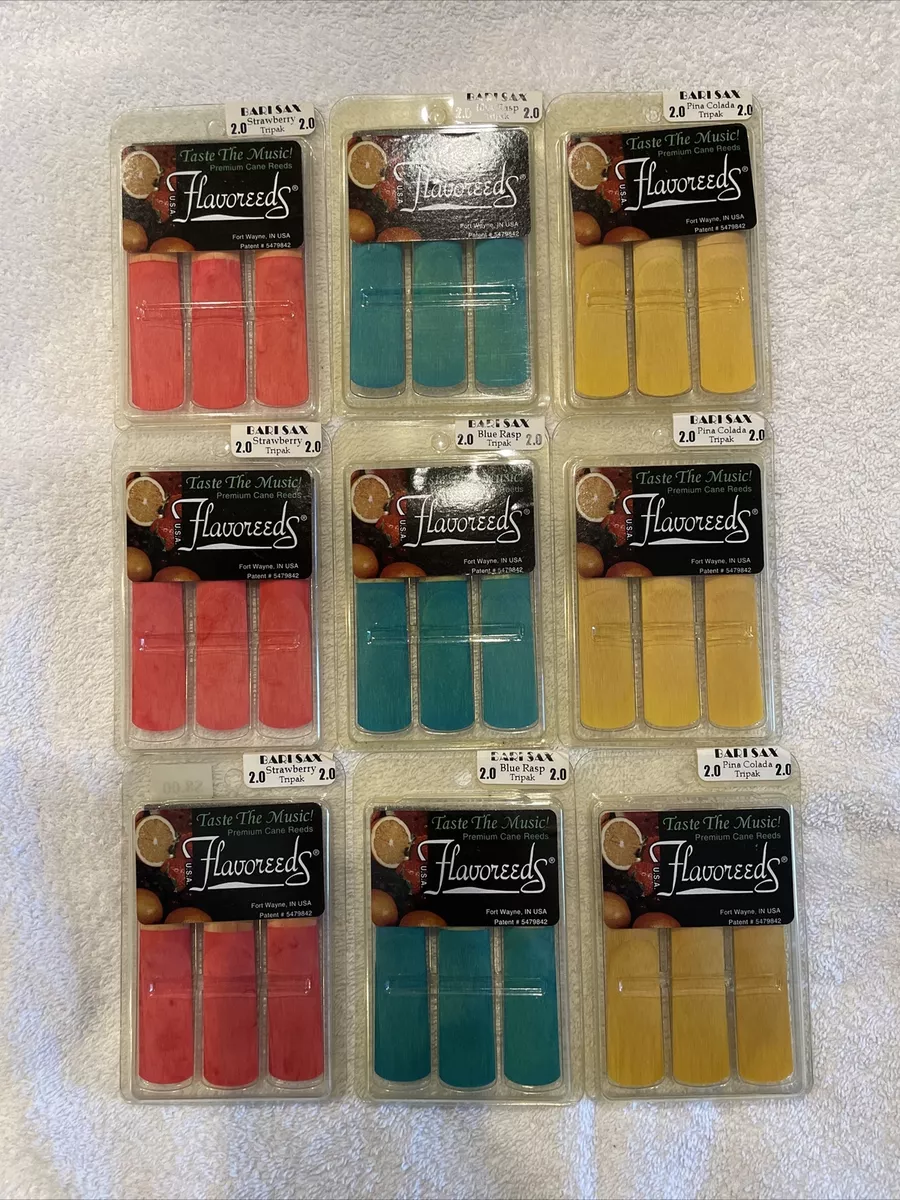 Bari sax Flavoreeds 2 9 Tripaks 27 Reeds 9 Of Each Flavor