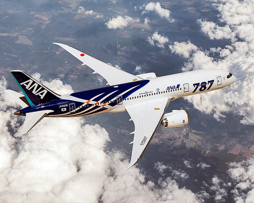 ANA 全日空 ポスター B787 大型 ANA 787 ポスター All Nippon Airlines ANA Japan BOEING B-787