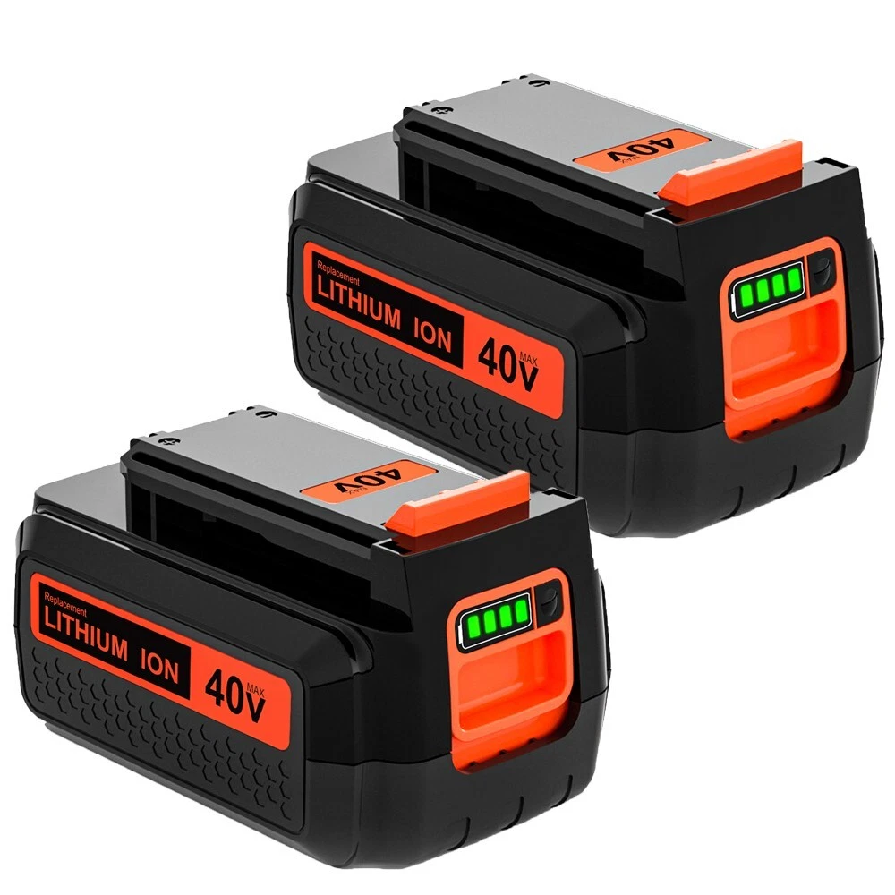 40V MAX Lithium Ion Battery Replace for Black and Decker 40 Volt