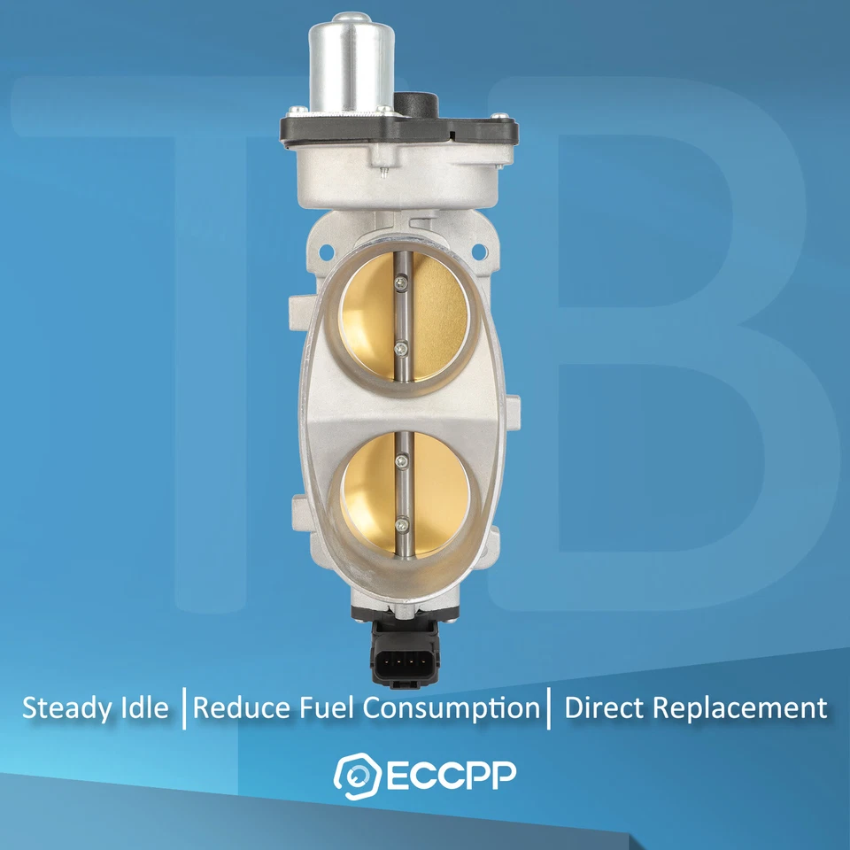 Cuerpo de acelerador Super Duty para Ford Mustang E-350 E-450 F-250 F-350 F-450 F-550 Foto 2 de 4