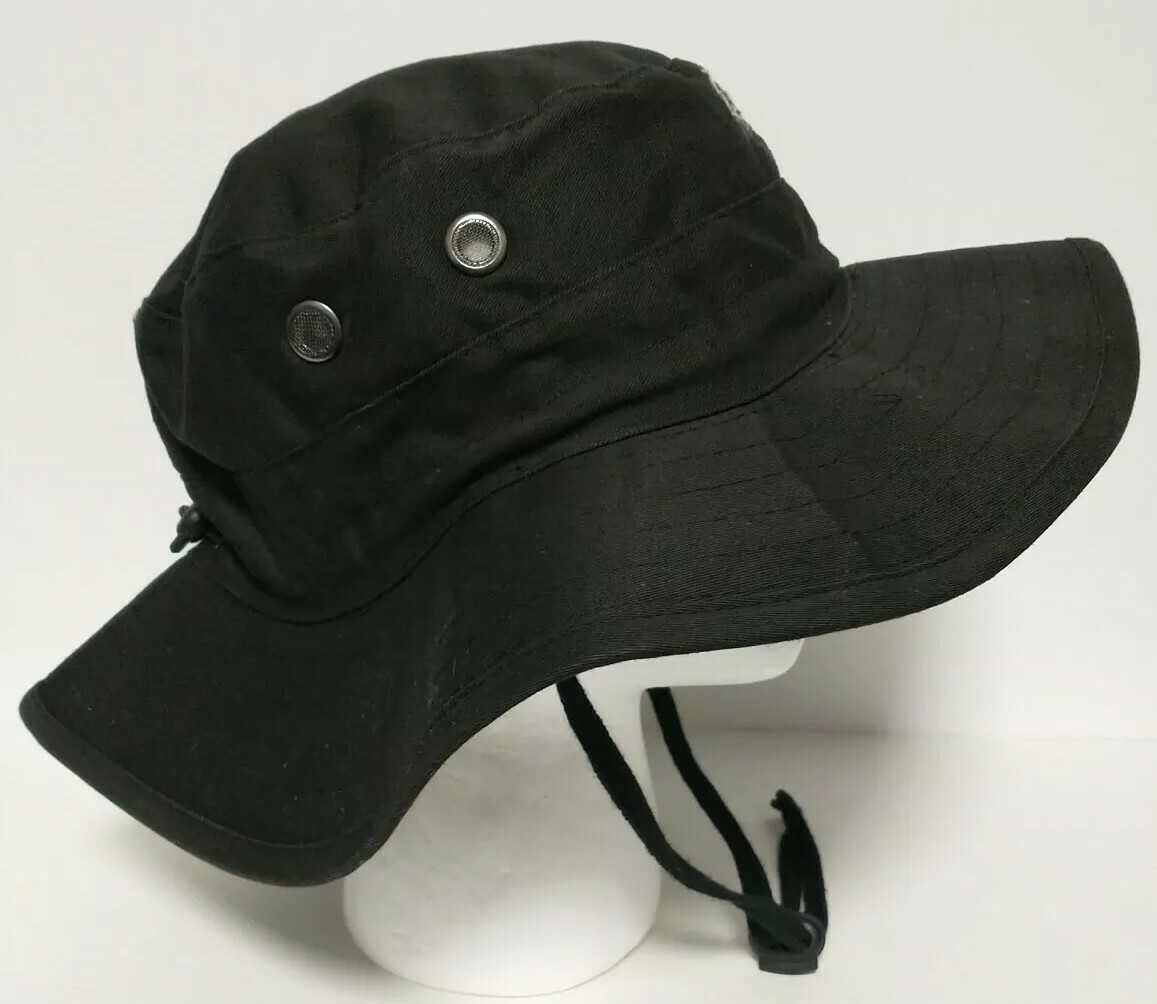 Black Boonie Hat Sun Hot Weather Type II MILTYPEJ4… Gem