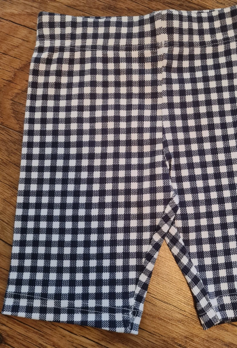 Checked cycling shorts hotsell