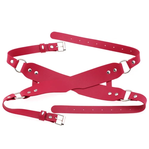 New Fashion Party Costume Club Accessories Gothic Punk Blindfold Leather Eyemask - Picture 13 of 23