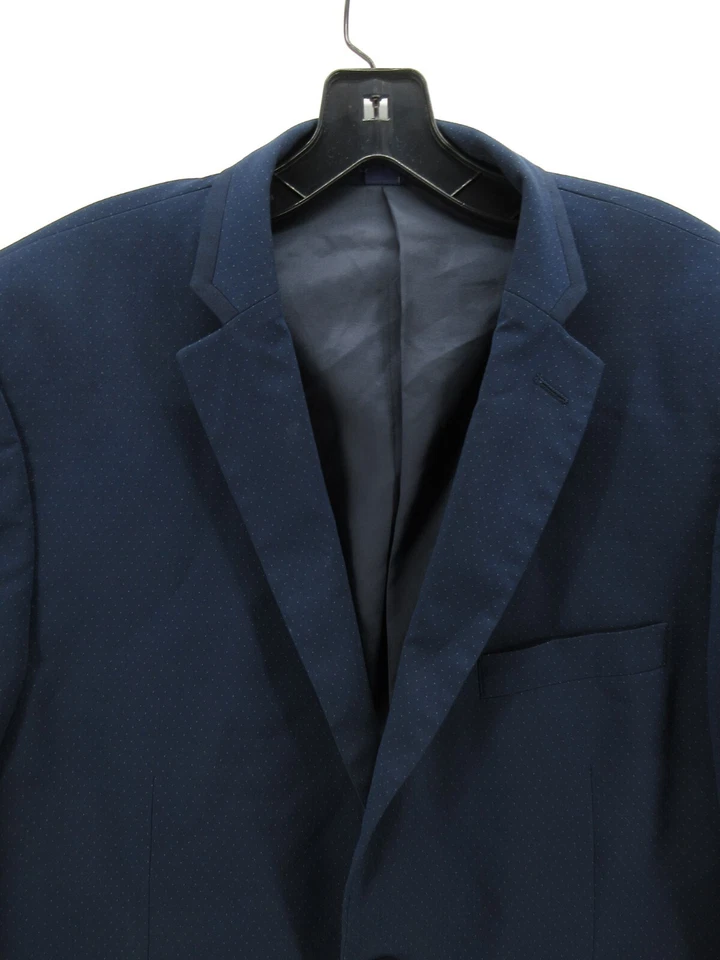 Chaqueta Savile Row Hombres 42 Azul Blazer Abrigo Deportivo Negocios Preppy 2 Botones Azul Marino Foto 2 de 4