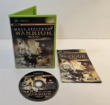 Full Spectrum Warrior Microsoft Xbox 2004 CiB Complete In Case with Manual