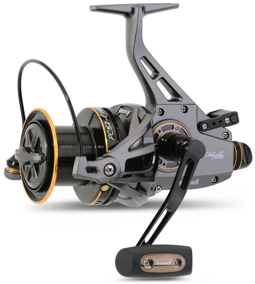 ANACONDA PC-52R 14000 Karpfenrolle - Freilaufrolle zum Karpfenangeln, Angelrolle