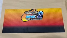 NOS Capcom vs SNK 2 Arcade  CONTROL PANEL OVERLAY - 12" x 29"