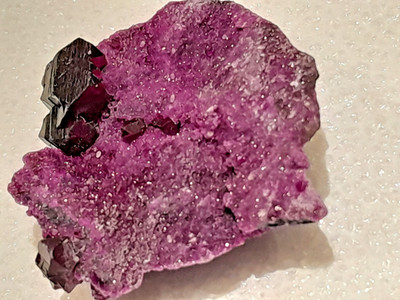Kämmererit aus der Mine Kop-Krom  im Kop-Daglan Gebirge  Provinz Erzurum ,Türkei