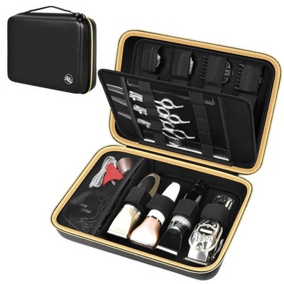 Boobowl Hard Travel Case for Hair 13.38 x 9.44 x 3.54 inches, Bronze 