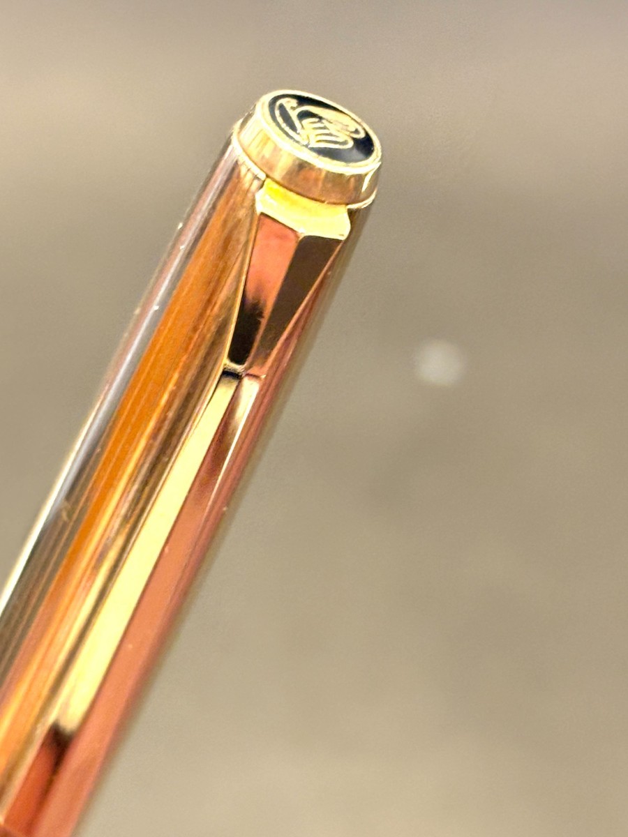 Pelikan 60 Rolled Gold Piston Model Fountain pen - D Nib
