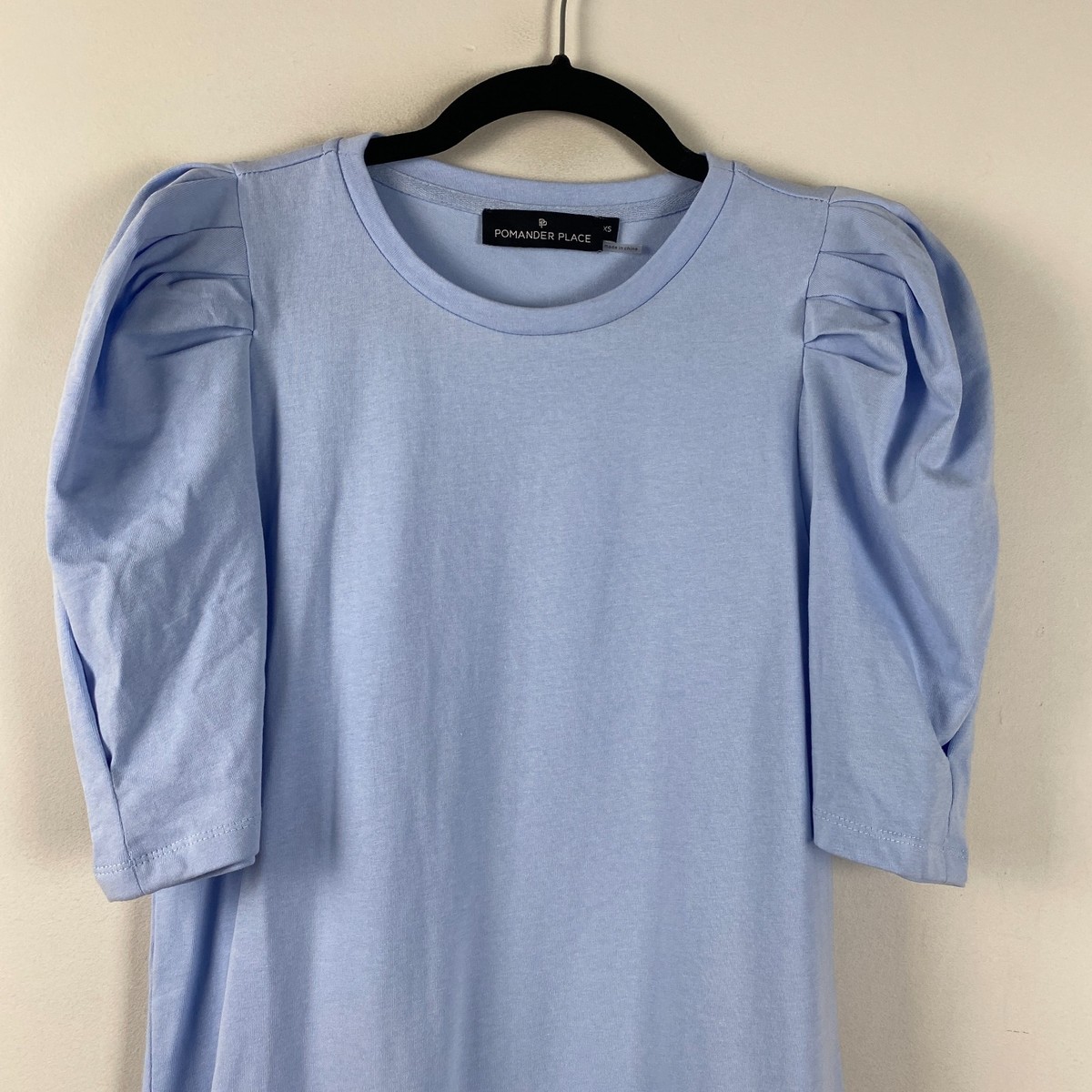 puff sleeve t shirt dress Tuckernuck Pomander Place Stella Puff Sleeve T Shirt Dress Womens Size XS  Blue