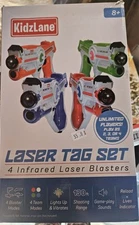 Kidslane Laser Tag Gun Set 4 Lazer Tag Guns