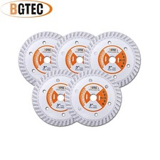 Diamond Concrete Saw Blade Turbo Cutting Disc Wheel 5pcs 3 in for Marble Granite