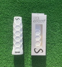 2 PACK - SNK Sports Pickleball Grip- Regular Soft Feel - White - Under grip