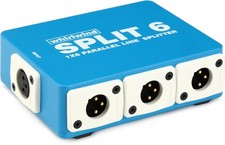 Whirlwind SPLIT 6 Line Level Parallel Splitter 2-pack Bundle