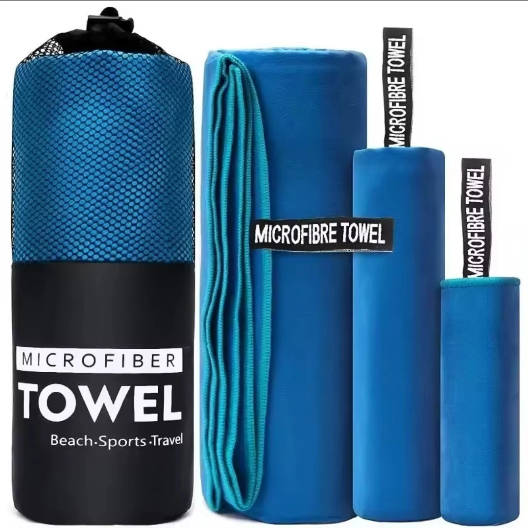 SaoTi Toalla de Microfibra Atlético Madrid - Ideal para Playa, Piscina