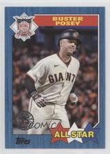 2022 Topps Series 2 1987 Topps All-Star Baseball Blue Buster Posey #87AS-6 15dh