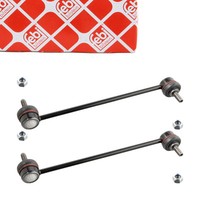 2X febi Koppelstange FüR VW Polo 4-6 UP Ibiza MII Fabia Citigo Vorne 2Q0411315B