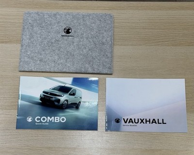 Vauxhall Combo Kurzanleitung und Serviceheft 2020-2026 Original