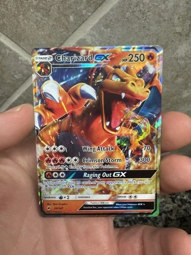 Pokemon TCG Burning Shadows Charizard GX 20/147 Ultra Rare (2)