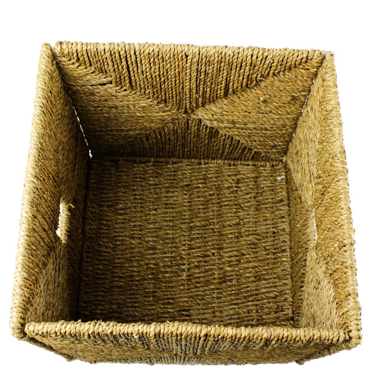 IKEA KNIPSA Seagrass Storage Baskets Set of 2 12.5in Natural | eBay